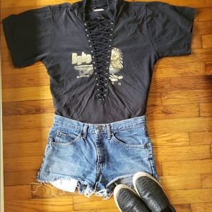 Lace-Up Tee